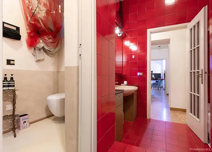 דירה Billie's Flat Red - Art & Design In Historic Centre ורונה