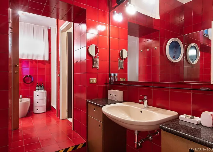 Lägenhet Billie's Flat Red - Art & Design In Historic Centre *